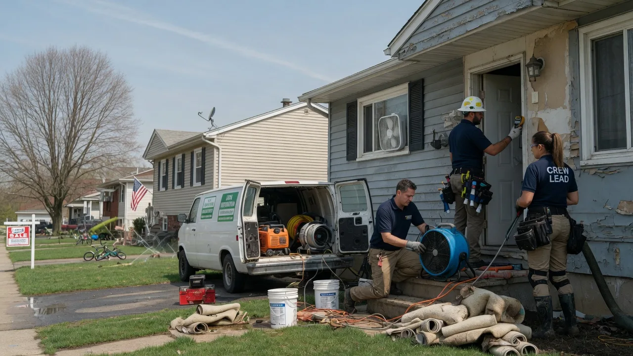 Flood Cleanup in Driftwood, PA near me