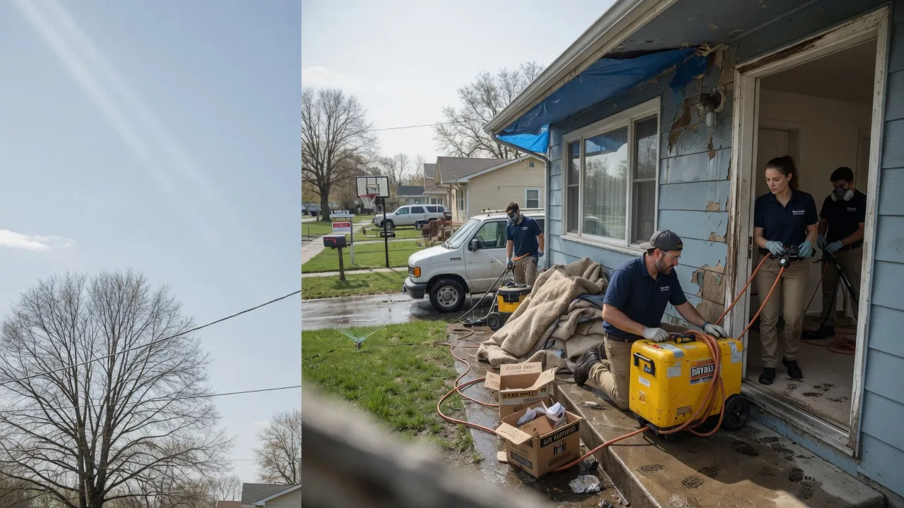 Basement Flood Cleanup in Driftwood, PA near me